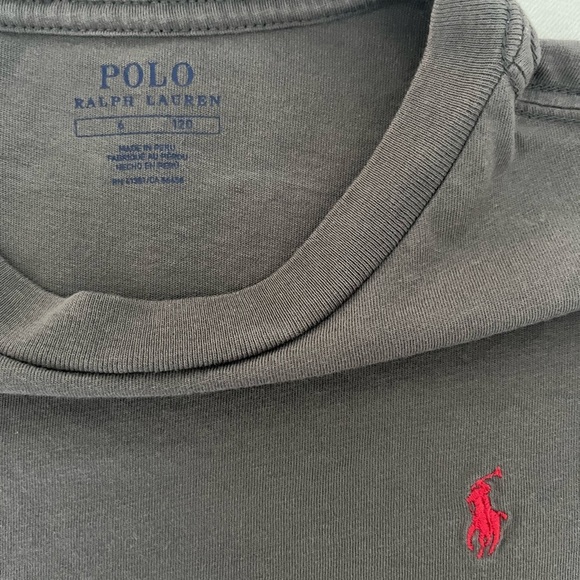 Polo by Ralph Lauren KIDS Blue and Gray Short Sleeve Tees 6+7 - Picture 3 of 5